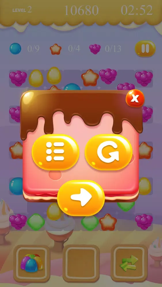 Sweetmania match3 offline game Screenshots