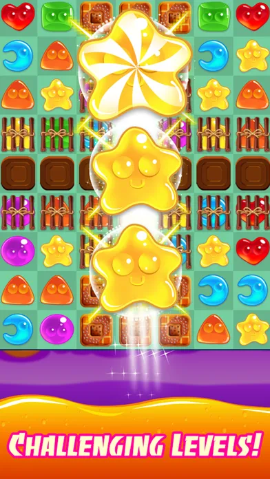 Candy Swap Fever - The Kingdom of Sweet Board Game سکرین شاٹس