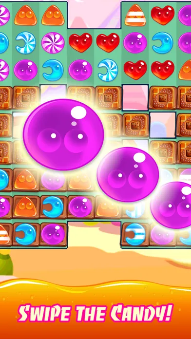 Candy Swap Fever - The Kingdom of Sweet Board Game سکرین شاٹس