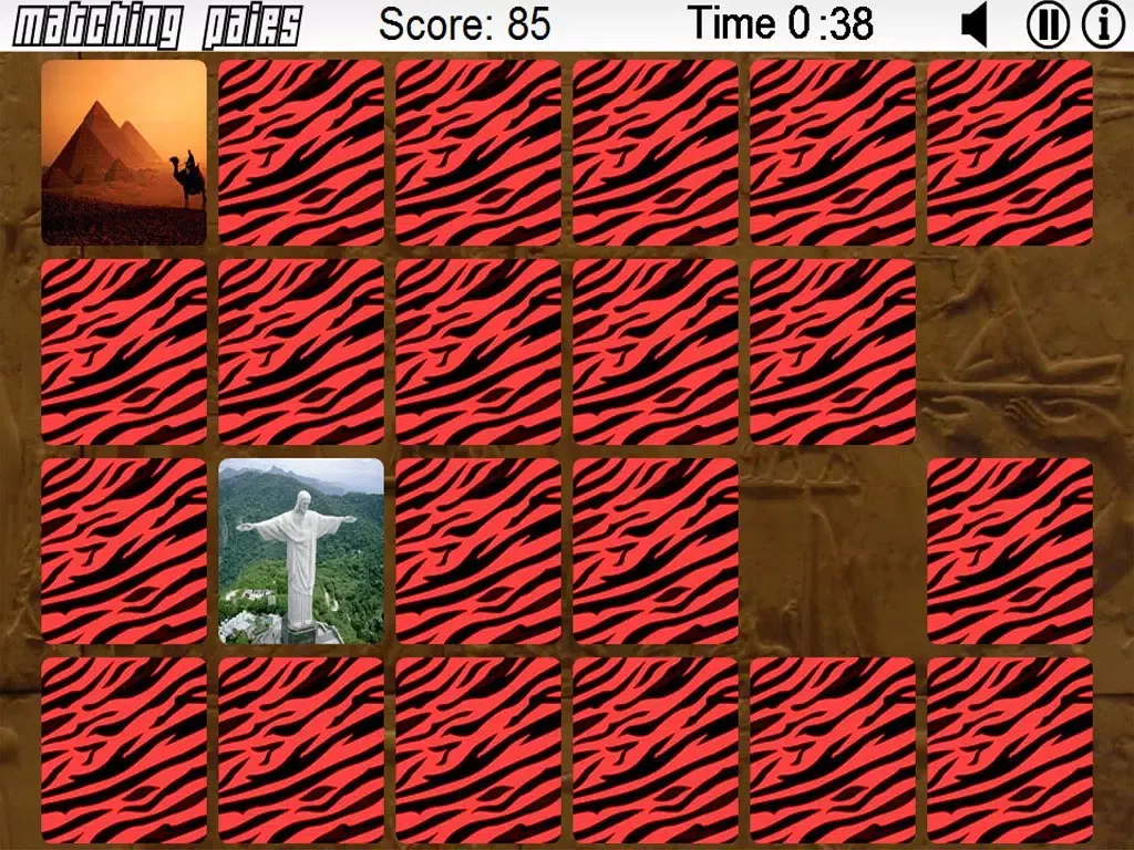 Matching Pairs 100 Wonders iPad  স্ক্রিনশট