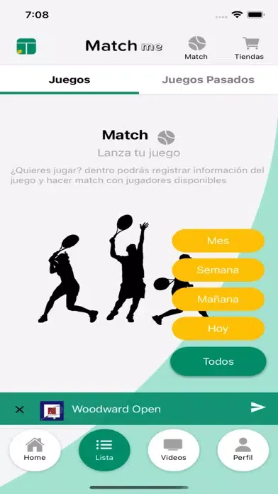 Скриншоты Matchme Tennis