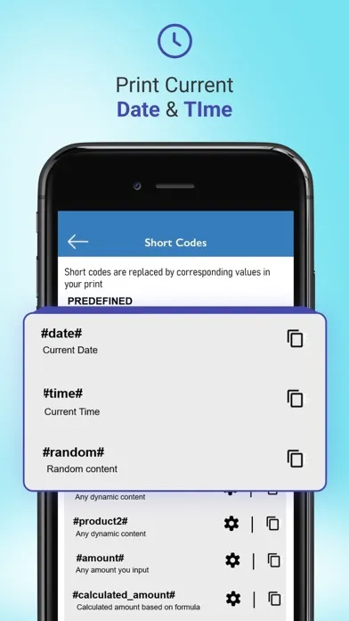 Captures d'écran de Bluetooth Thermal Printer