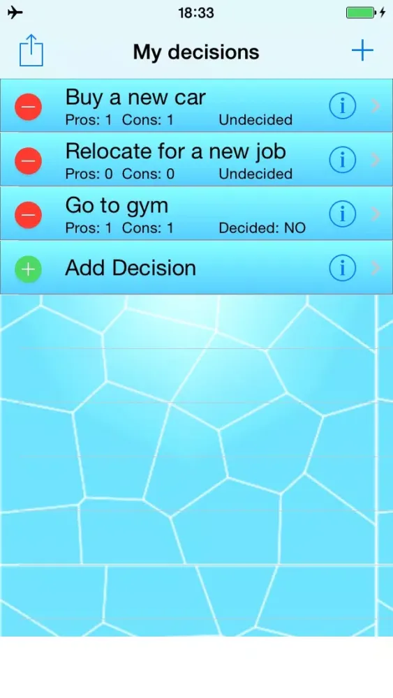 myDecisions - Decision Helper स्क्रीनशॉट