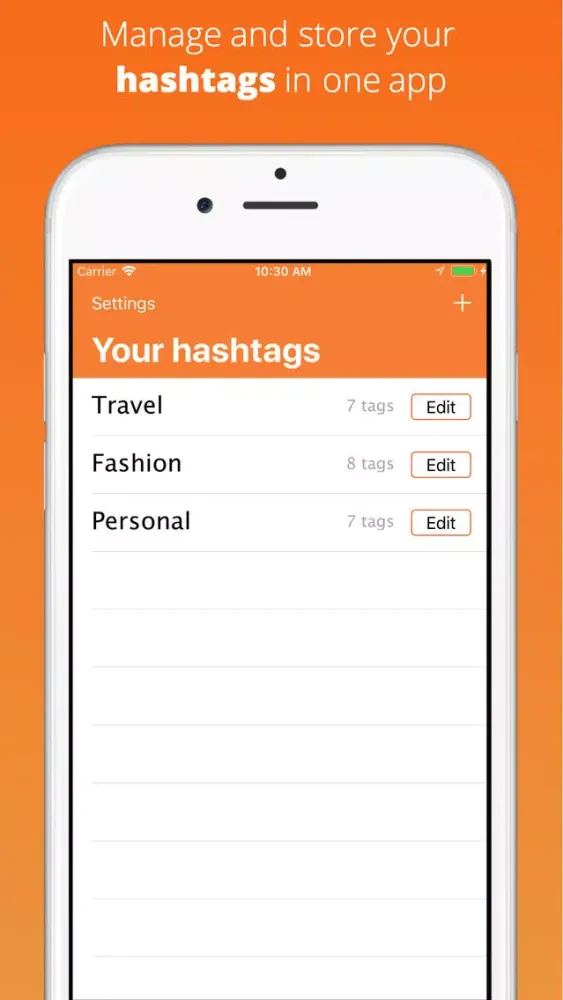 Hashtag Helper for Instagram سکرین شاٹس