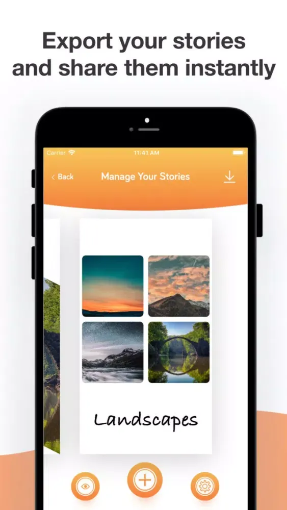 Tangkapan layar Collage Story Creator for IG