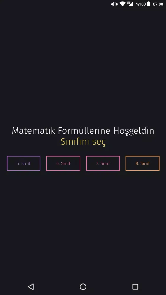 Capturas de pantalla de Matematik Formülleri 2019