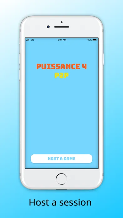 Puissance 4 P2P应用截图