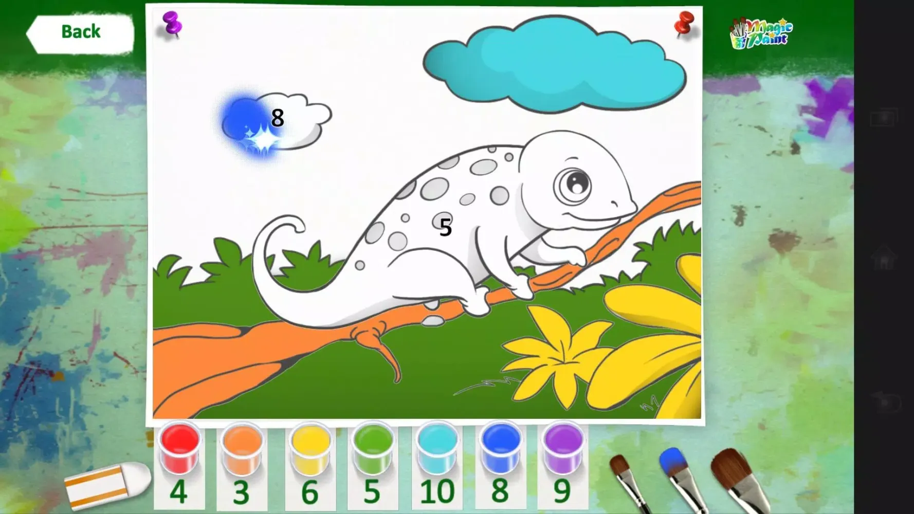 Tangkapan layar Magic Paint