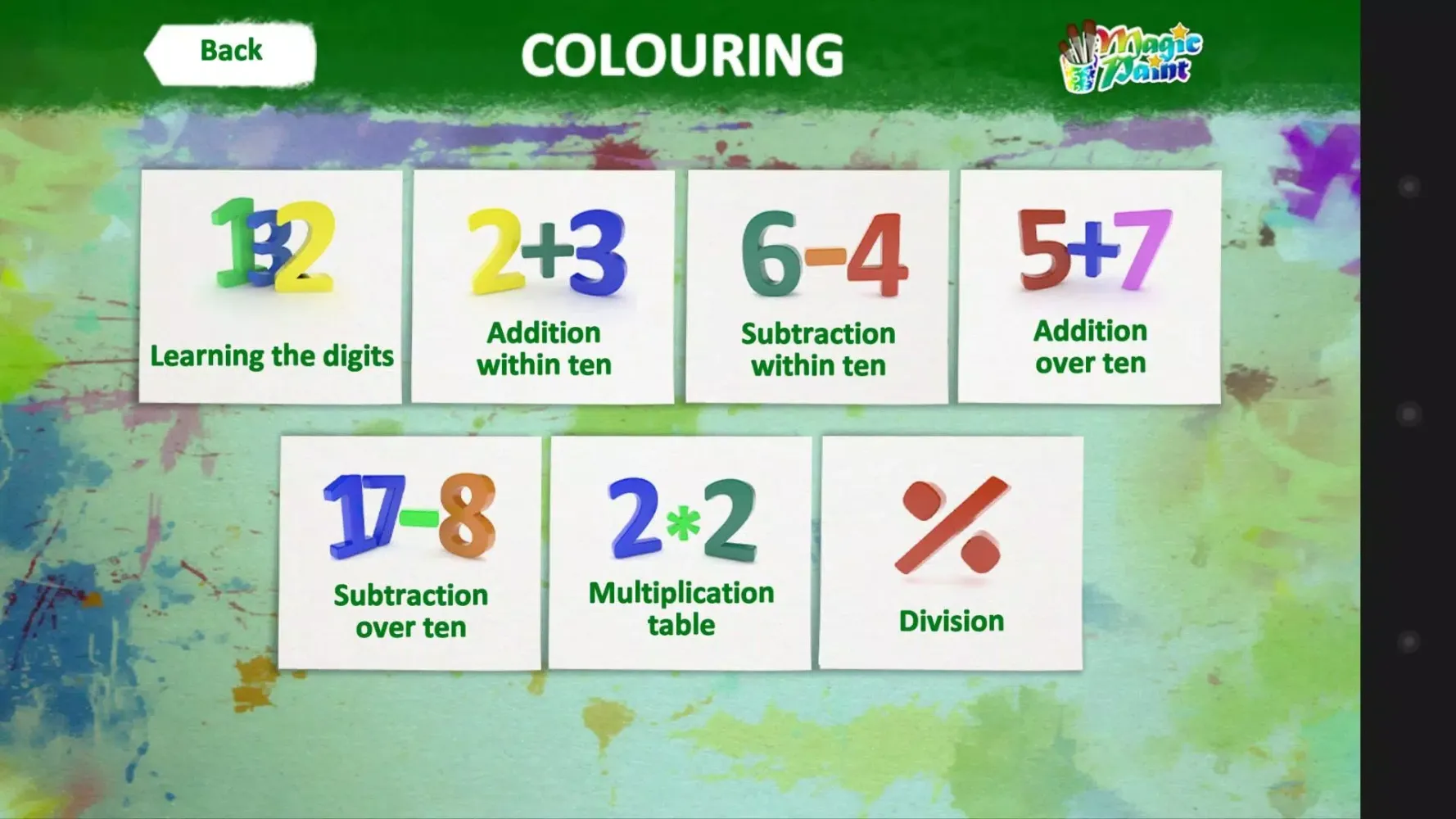 Tangkapan layar Magic Paint