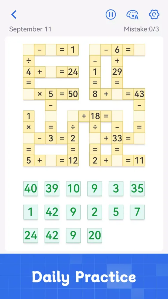 Cross Math - Puzzle Games Screenshots