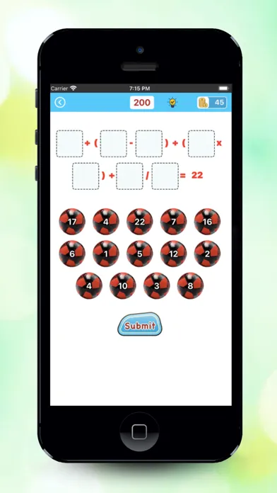 Ảnh chụp màn hình của Math workout brain puzzle
