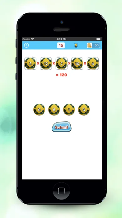 Ảnh chụp màn hình của Math workout brain puzzle