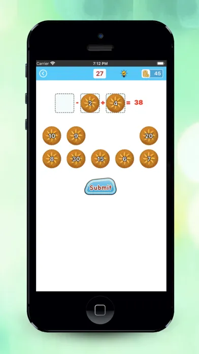 Ảnh chụp màn hình của Math workout brain puzzle