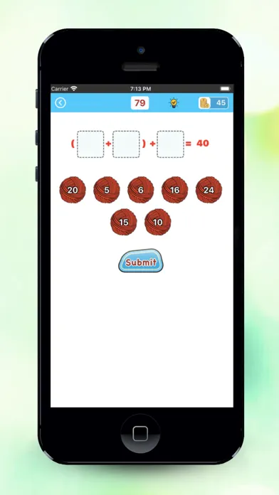 Ảnh chụp màn hình của Math workout brain puzzle