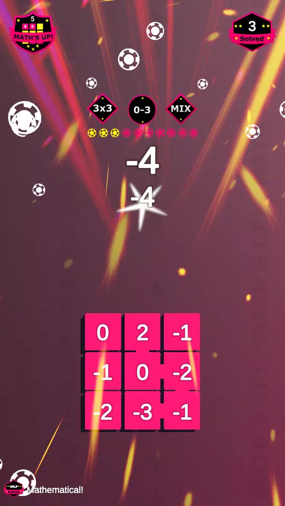 Tangkapan skrin Math's Up