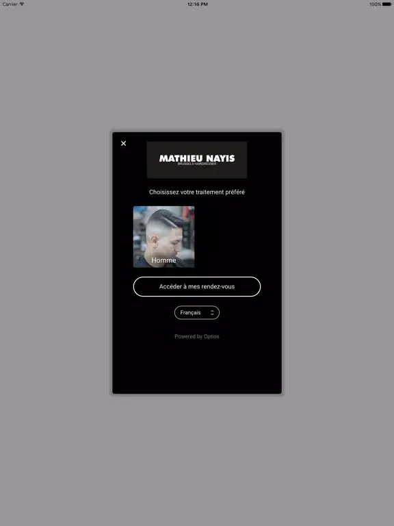 Mathieu Nayis iPad  스크린샷