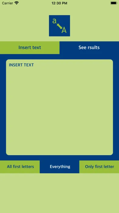 Скриншоты Text Uppercase Change to Caps