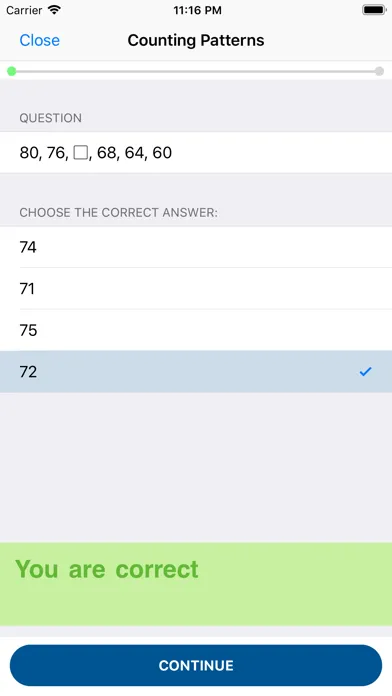 Math Quiz++应用截图