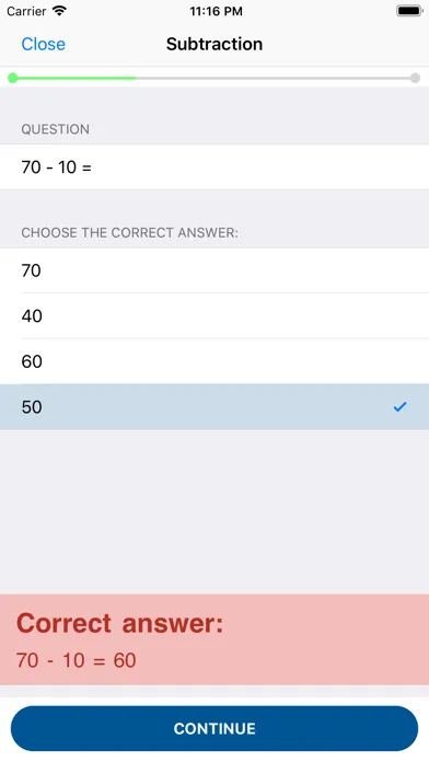 Math Quiz++应用截图