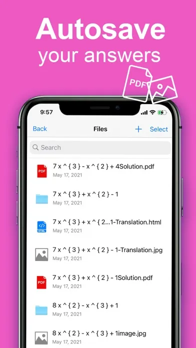 Math Solver Homework helper Screenshots