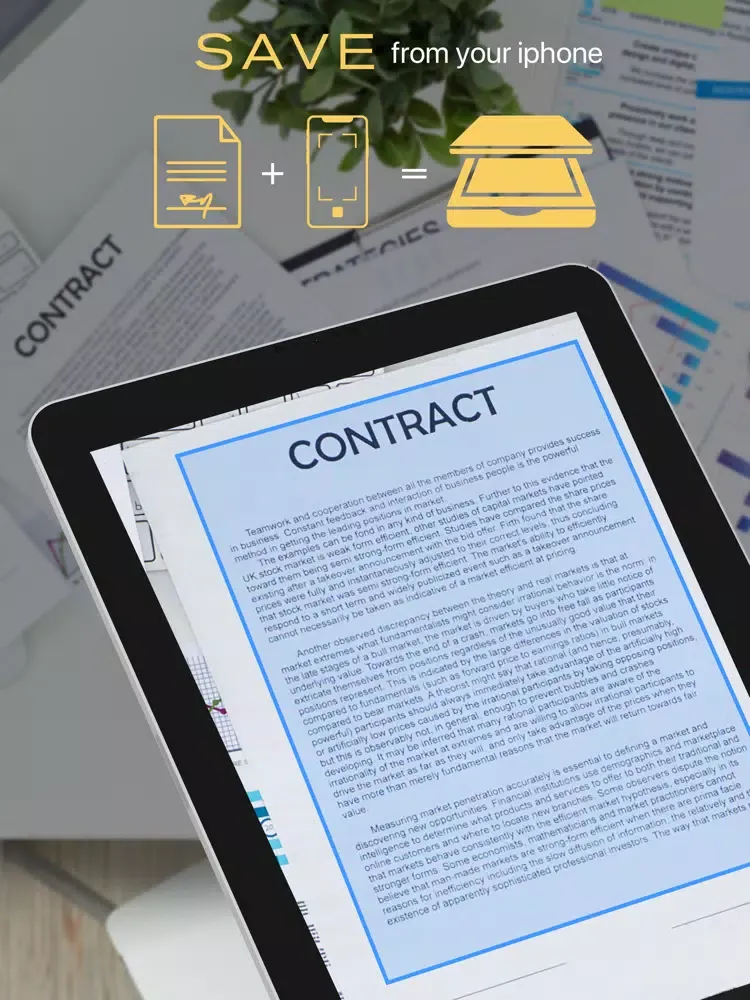 Capturas de pantalla de Scany - Document Scanner iPad 