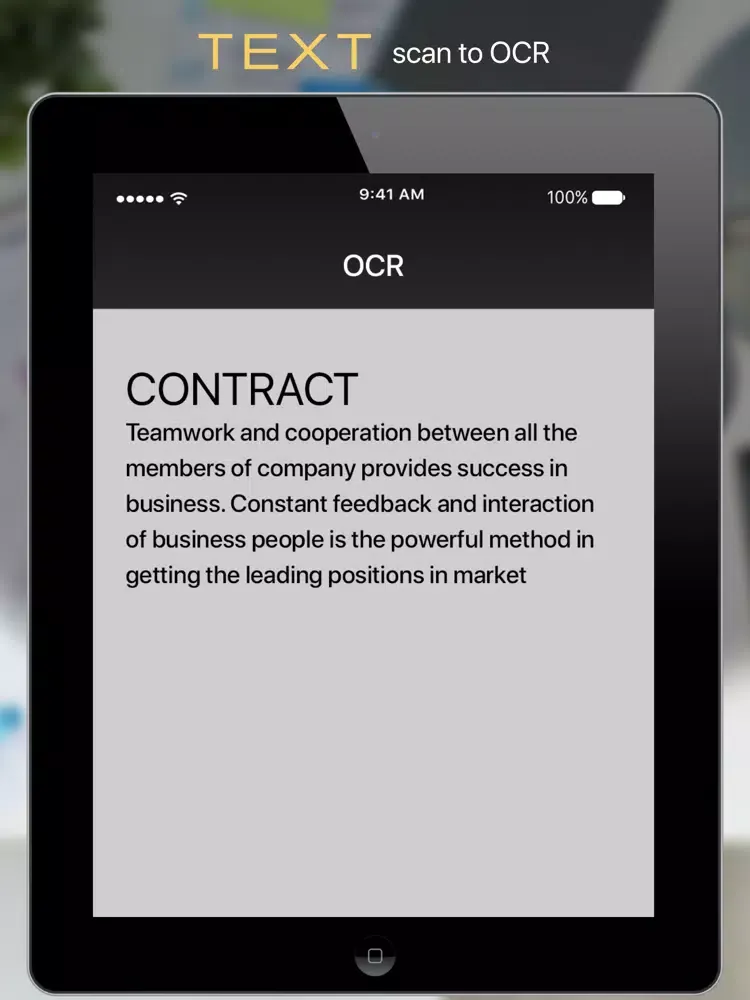 Capturas de pantalla de Scany - Document Scanner iPad 