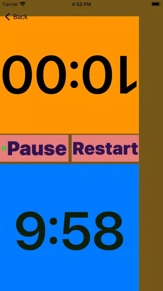 Chess Time Clock 스크린샷