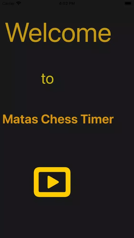 Chess Time Clock 스크린샷