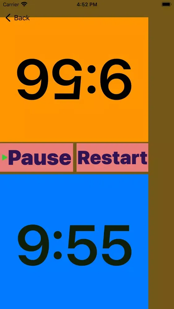 Chess Time Clock 스크린샷