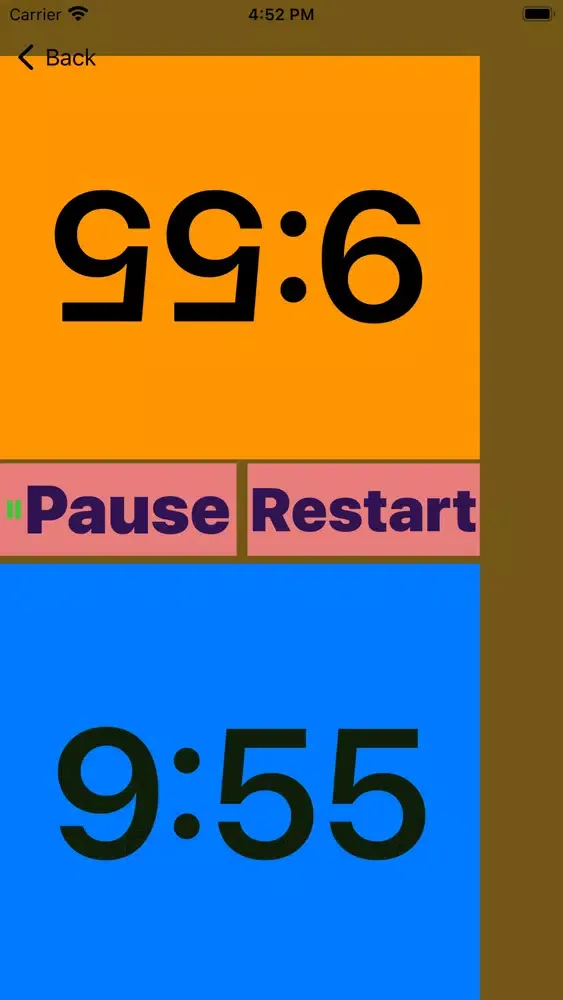 Chess Time Clock 스크린샷