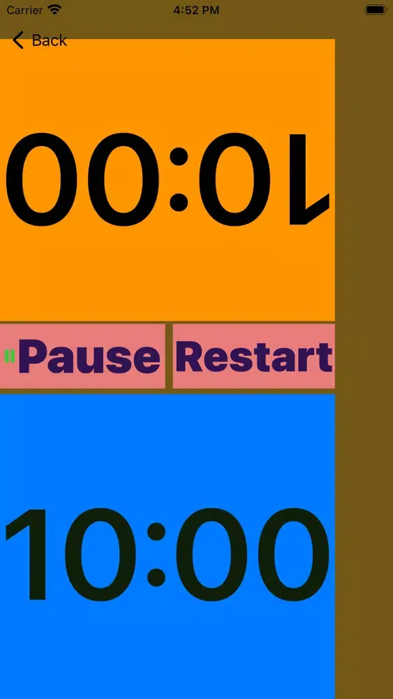 Chess Time Clock 스크린샷