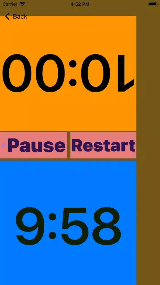 Chess Time Clock 스크린샷