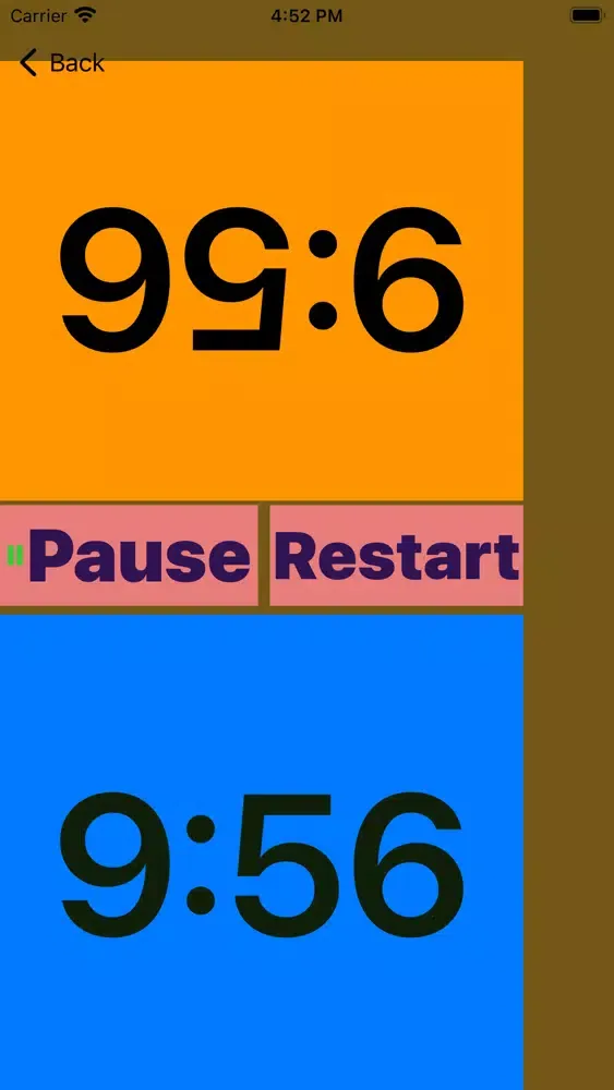 Chess Time Clock 스크린샷