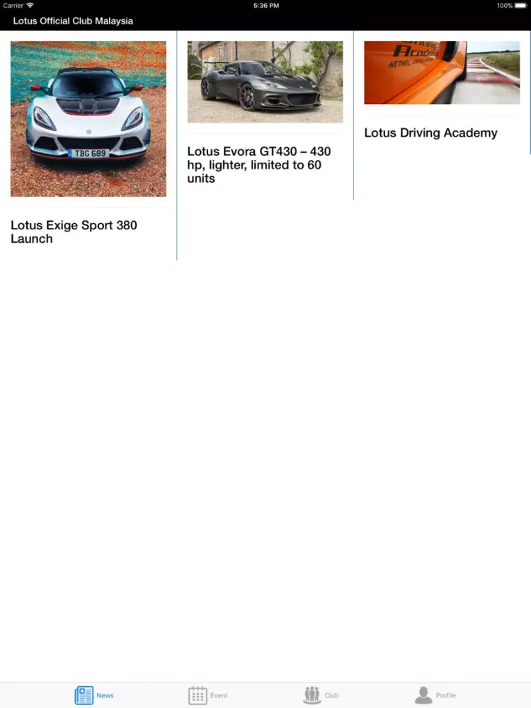 Capturas de pantalla de LOCM iPad