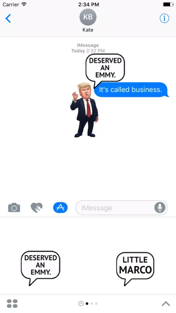 Trump Stickers Pack Ekran Görüntüleri