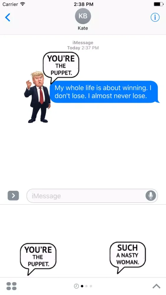 Trump Stickers Pack Ekran Görüntüleri