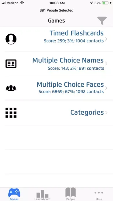 Capturas de pantalla de Know Names App