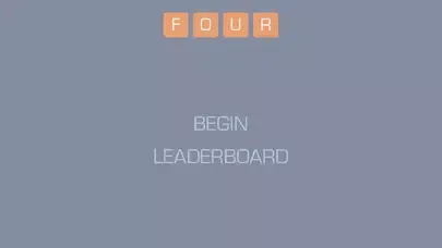 Four Words App应用截图