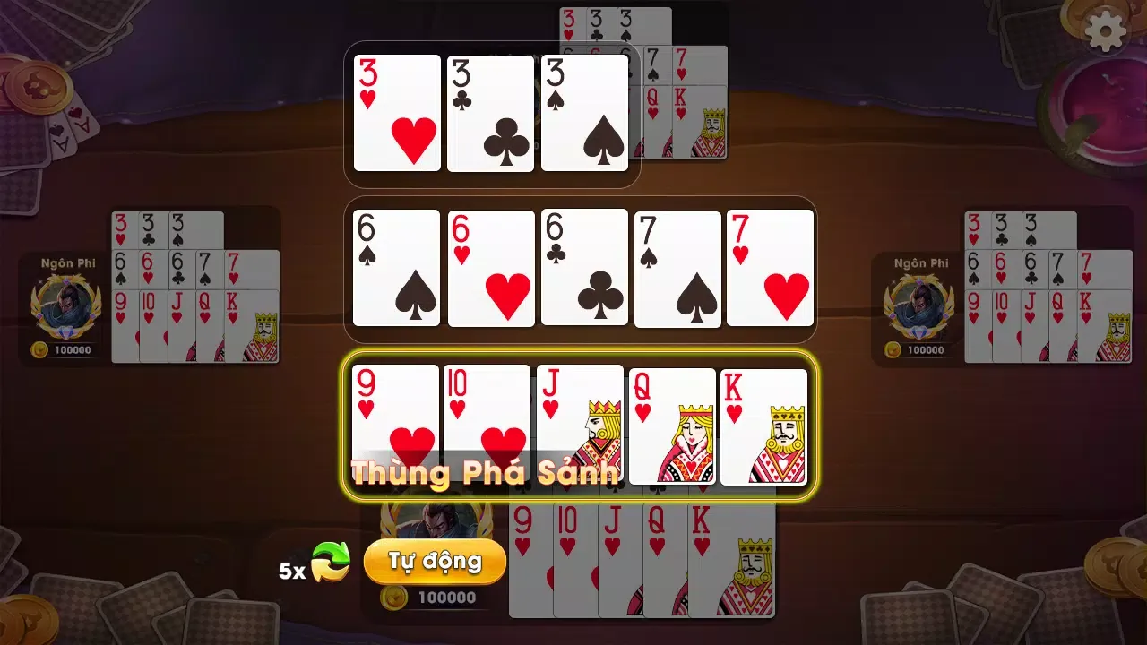 ภาพหน้าจอของ Mậu Binh - Xap Xam - VN Poker