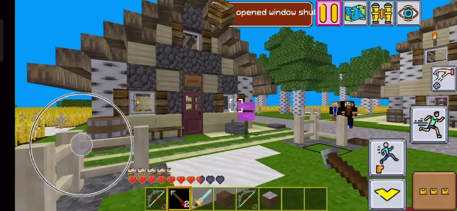 Maxcraft Castle Builder Game سکرین شاٹس