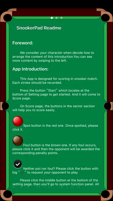 Скриншоты snookerPad