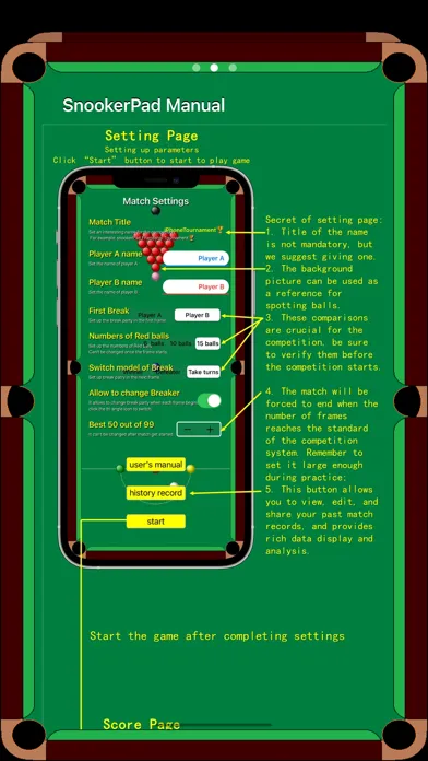 Скриншоты snookerPad