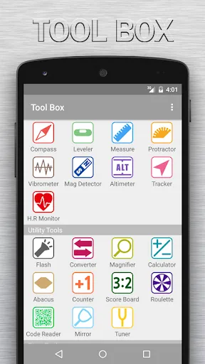 Tangkapan layar Tool Box