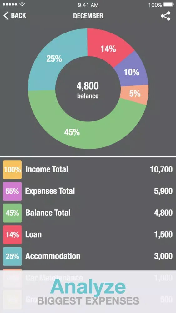 Budget Calculator - Personal Financial Planning Money Manager سکرین شاٹس