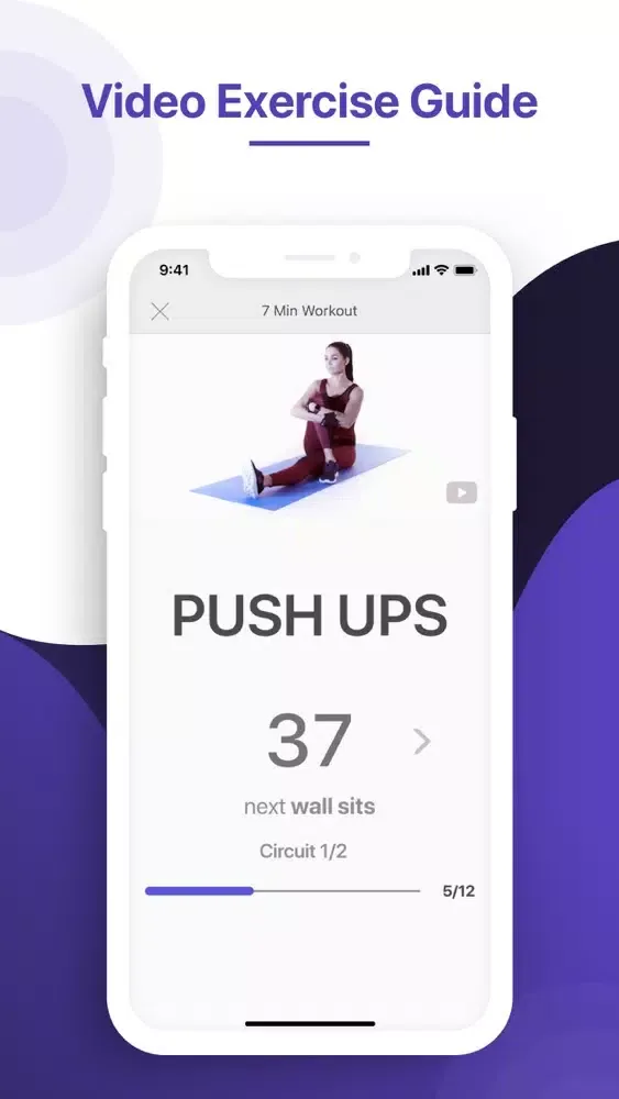 Tangkapan skrin Body Challenges - Fit At Home