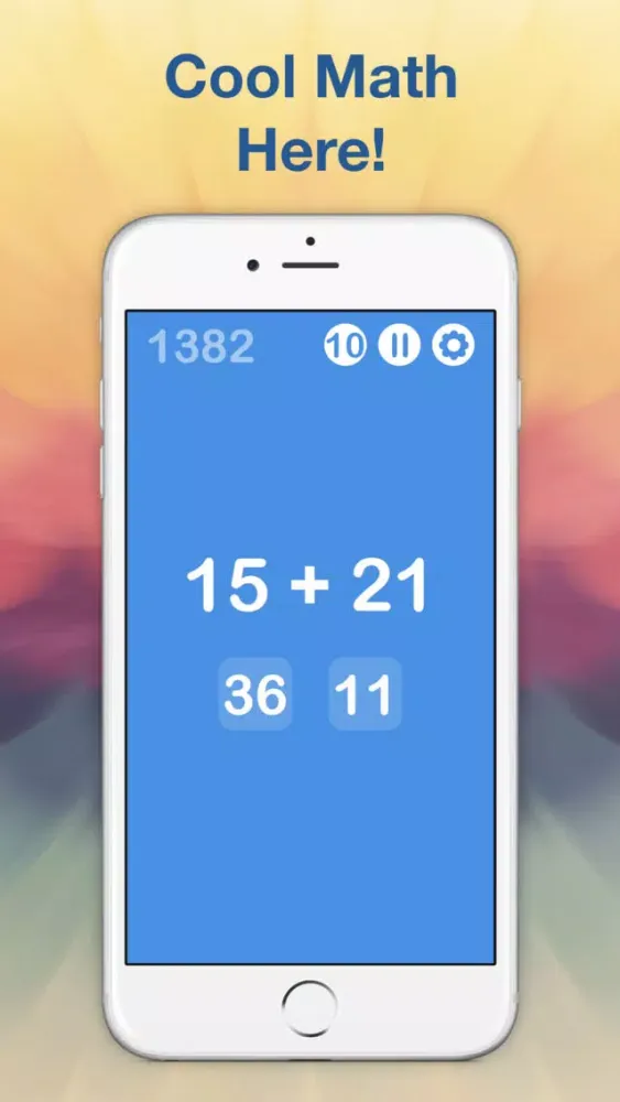 Mind Stretch – fun mathematical game for you or your kids to practice math skills. スクリーンショット