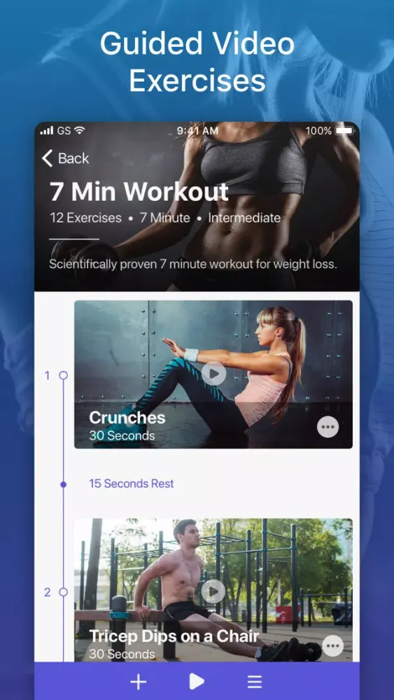 Sweat it App - Female Fitness Screenshots