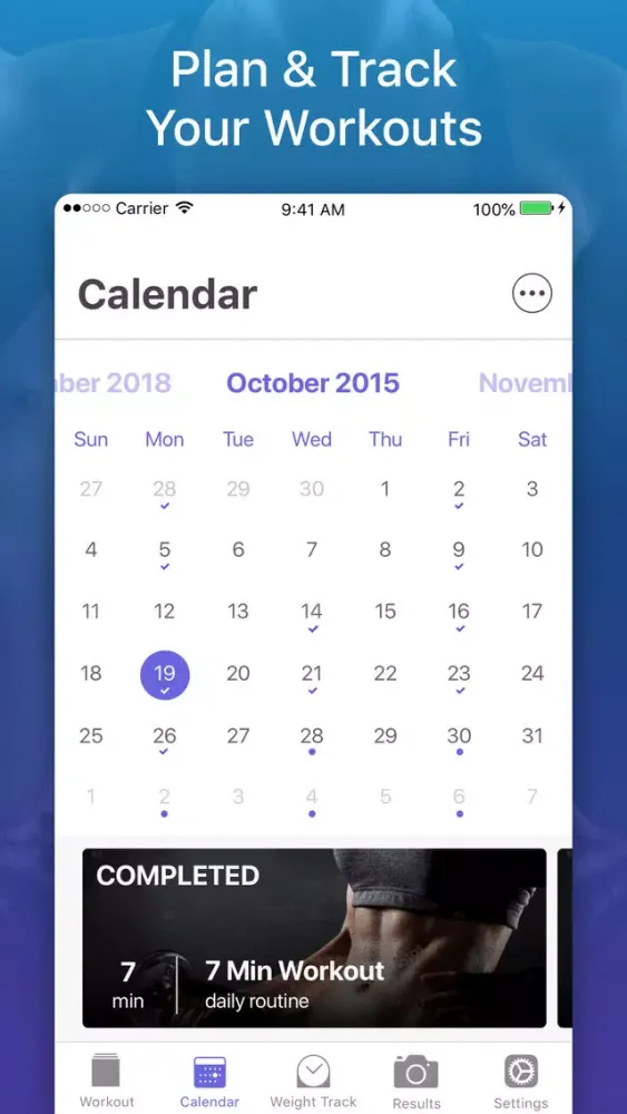 Sweat it App - Female Fitness Screenshots