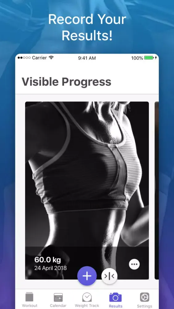Sweat it App - Female Fitness Screenshots
