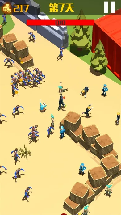 Screenshot di Train VS Zombie